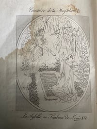 Image 2 of La Sibylle au tombeau de Louis XVI, ouvrage très rare de Melle Lenormand, Ed. Originale! 1816