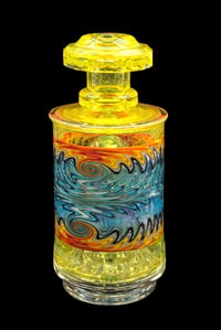 Image 1 of KJ Custom, Citrine Faceted Puffco Top