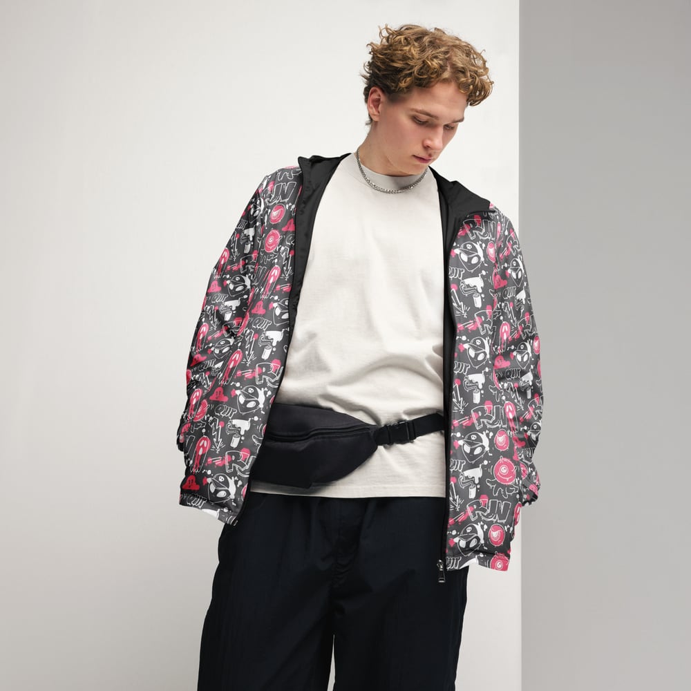 ZEN EXP - Art Drip I Men’s windbreaker