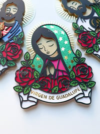 Image 2 of Virgen de Guadalupe + Sagrado Corazon de Jesus + San Judas Tadeo SVG Bundle