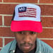 Image of Chainstitch Patch Trucker Hat "FLAG"