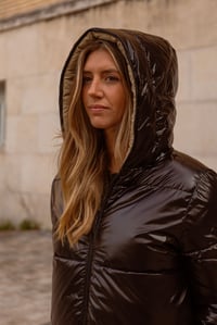 Image 8 of Coat Naidine Black/Stick