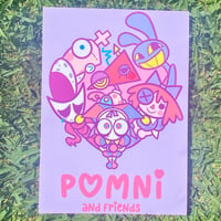 Image 2 of Pomni and Friends print