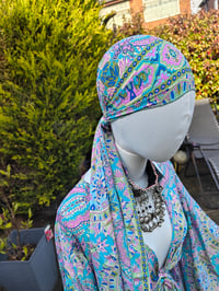 Image 13 of Pefkos co ord sarong set 70s mix with tassles