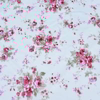 Image 1 of Made to Order - 'Opal' Elegant Blush Pink Rose Floral Bouquets Vintage Style Eiderdown