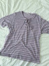 Image 2 of Vintage purple t shirt // L