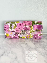 Image 1 of NCW - Necessary Clutch Wallet - Violet Floral