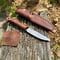 Image of 100mm Half Tang Drop Point Magnacut Myall