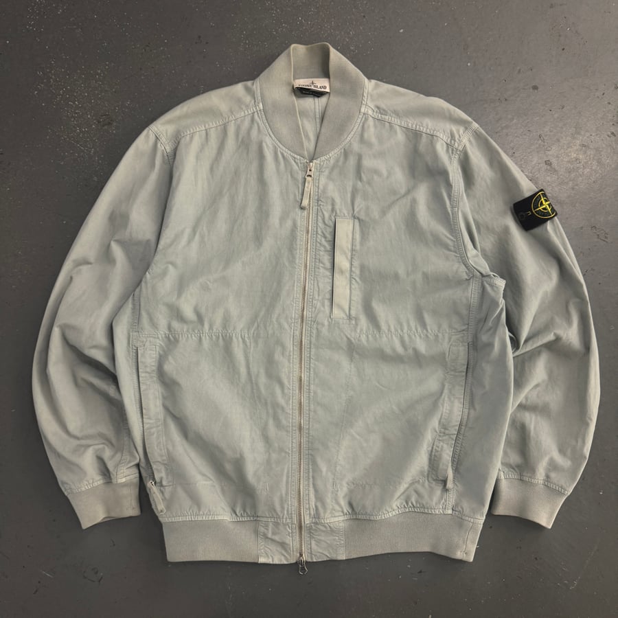 Image of SS 2023 Stone Island Cupro Cotton Twill - TC jacket, size XL