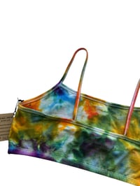 Image 8 of L/XL (40) Bralette in Bright Blooms Watercolor Ice Dye