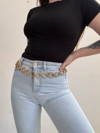 Image 1 of 00s Gold chain belt