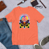 Image 1 of June Colorburn Skull and Wings Unisex t-shirt