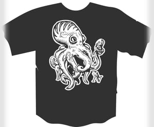 Image of Octopus Charcoal T-Shirt