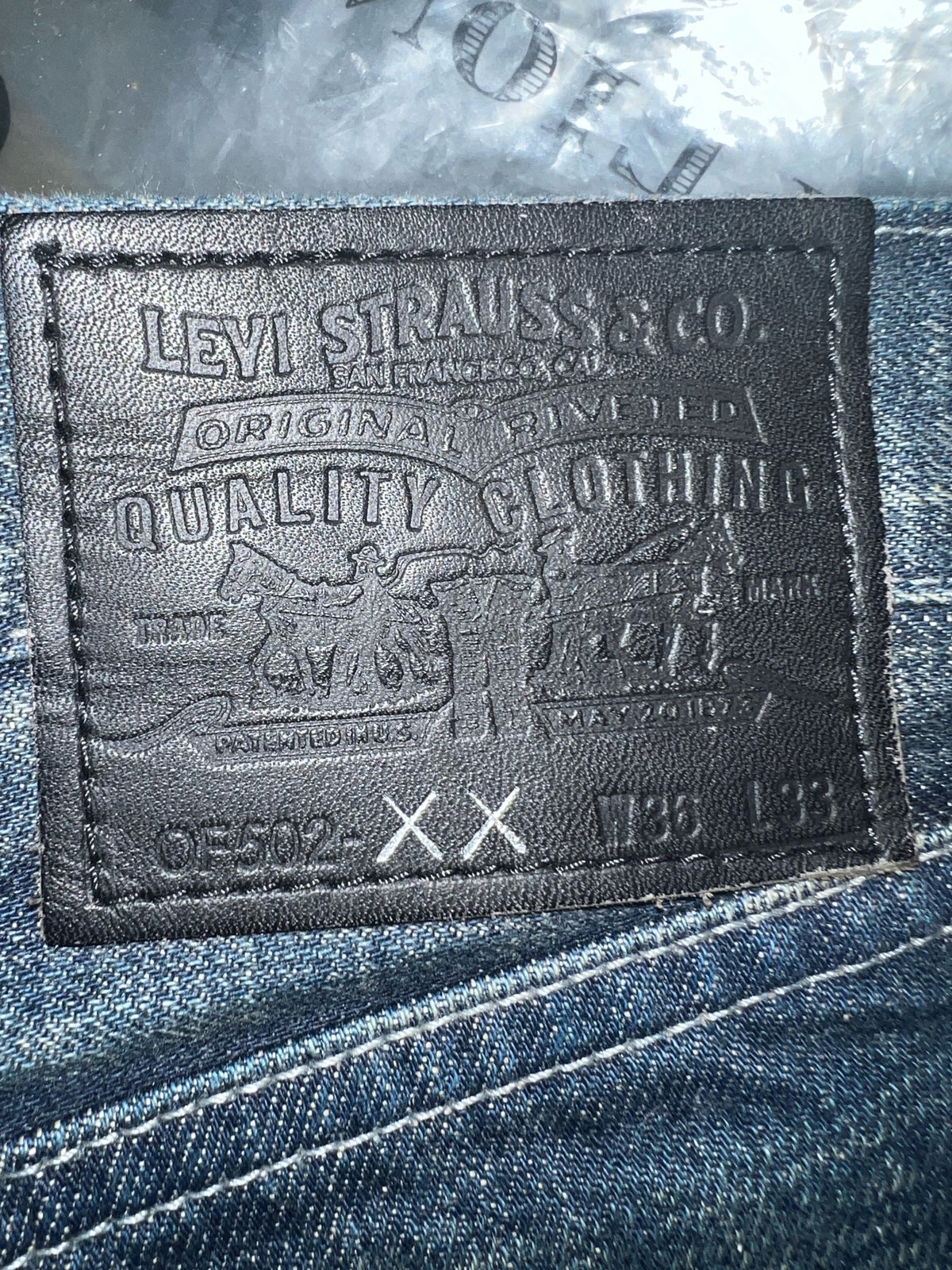 ジャケット・アウター LEVIS ORIGINAL FAKE KAWS 507-105NXX   38 LEVIS ORIGINAL FAKE KAWS 507-105NXX 38 - メルカリ
