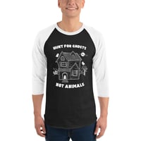 Image 2 of Hunt For Ghosts Not Animals baseball shirt