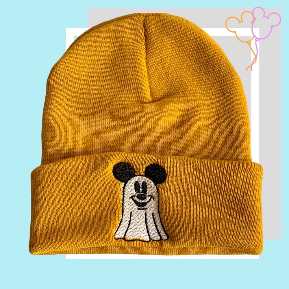 Mickey Ghost Beanie Hat