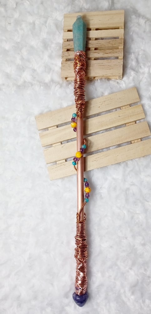 Image of Crystal/copper wands