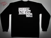 Image of Classic black Robberz X Thievez crewneck