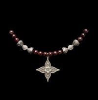 Image 2 of SIREN GARNET NECKLACE 