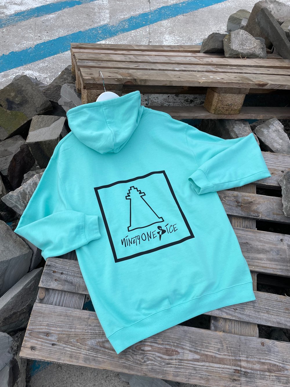 Image of Peppermint Retro Hoody