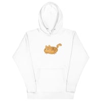 Image 1 of Potato Cat Hoodie (White/Black)