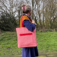 Image 1 of Houndstooth Tote