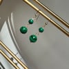 Malachite Earrings