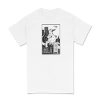 Sockzilla White Tee