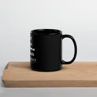 Image 5 of Wears Black, Loves Coffee- Mug 