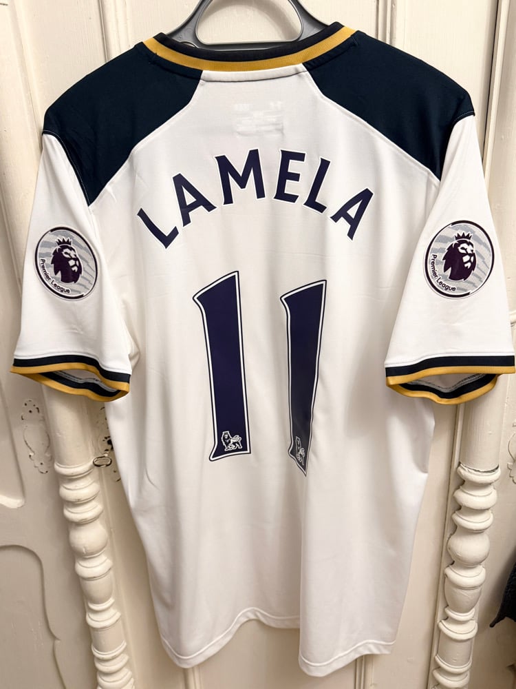 Image of PRE ORDER: Tottenham Hotspur "LAMELA 11' 2016/17 Home Shirt + PL patches (L)