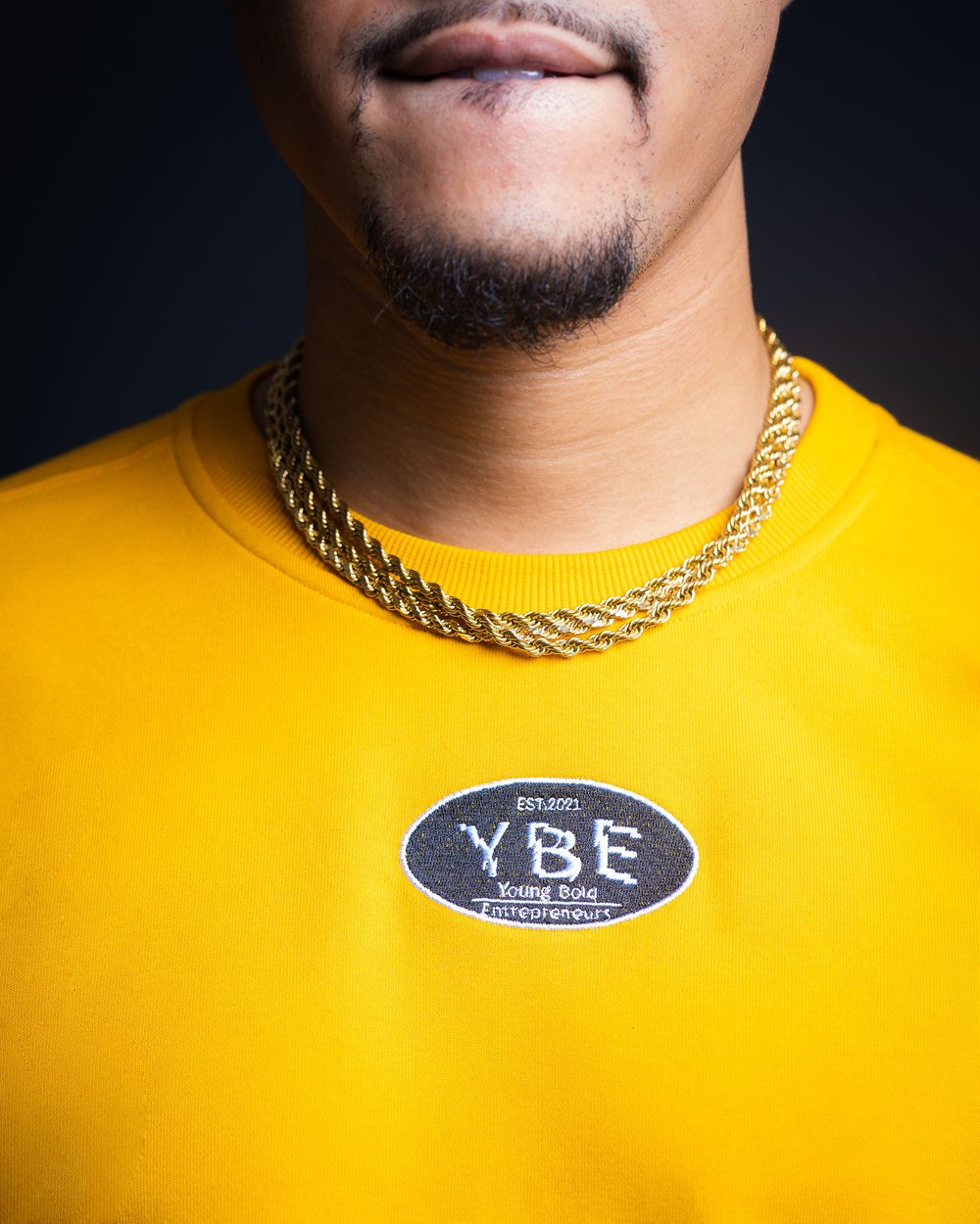 ✨Chase Your Dreams✨ yellow crewneck sweatshirt