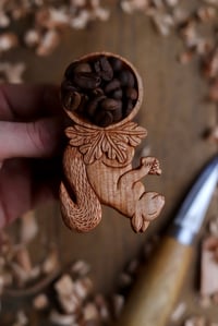 Image 4 of Red Squirrel- Coffee Scoop 