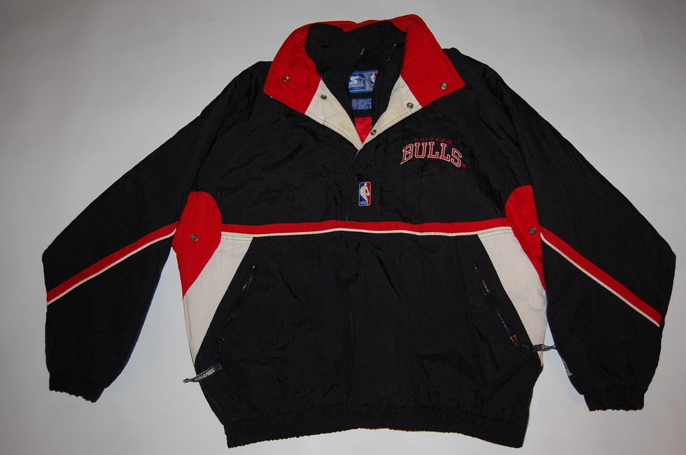 chicago bulls starter pullover