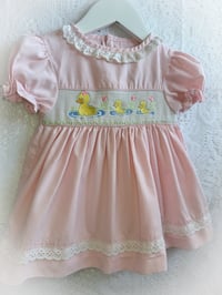 Image 1 of Pink Duck 6-9-12m