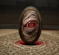 Image 17 of REDRUM - wall sculpture, hand sculpted