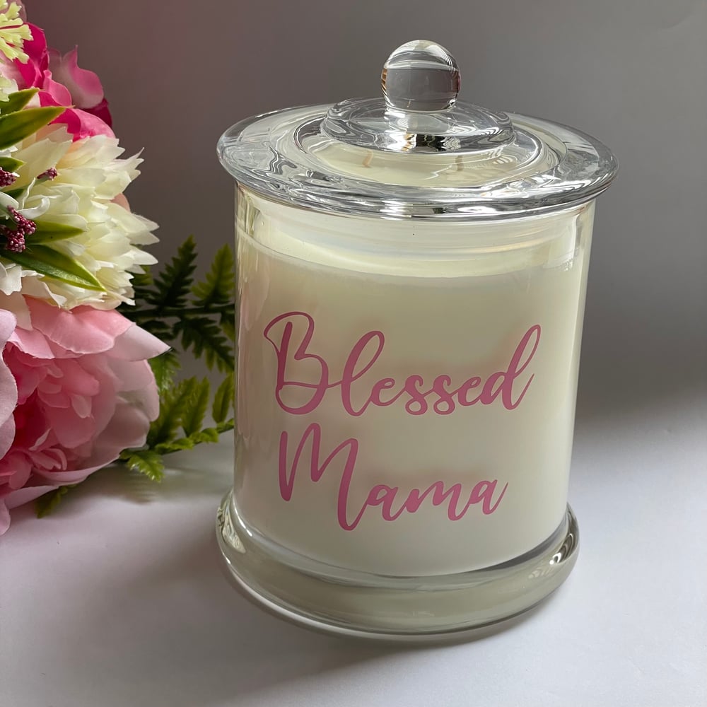 Blessed Mama Candle (Double Wicks)