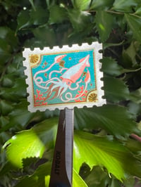 Image of GOLD FOIL Marine Stamp Washi
