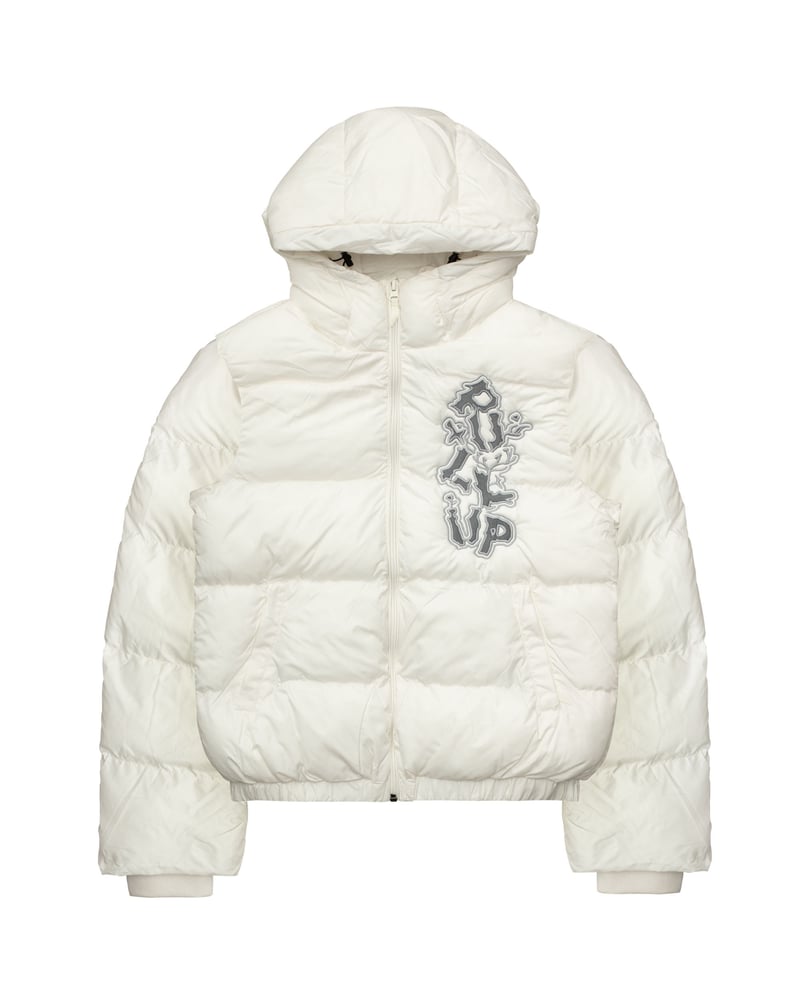 Image of White Frost Puffer Jacket