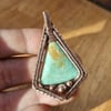 Amazonite Triangle Pendant