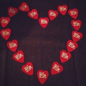 Image of Heart Shaped Guitar Picks!