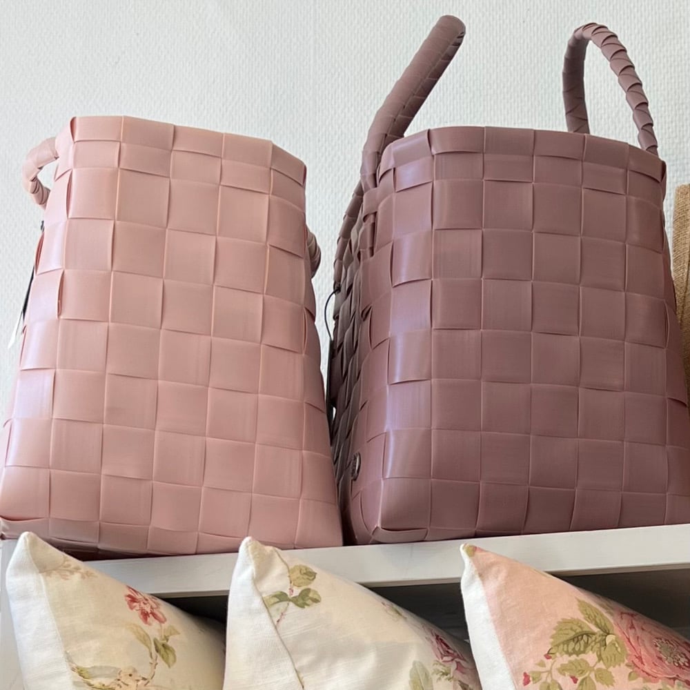 Image of Cabas Paris Bag  Figue ou Rose Pâle ou  Pale Grey