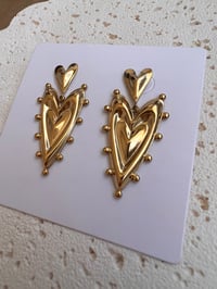 Image 1 of HEART TO HEART EARRINGS