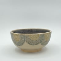 Image 2 of low, overlapping flower bowl