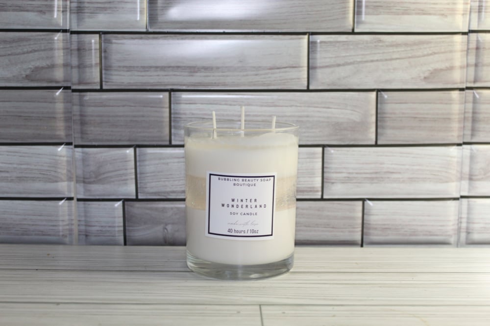 Image of 3 Wick Soy Wax Candles 