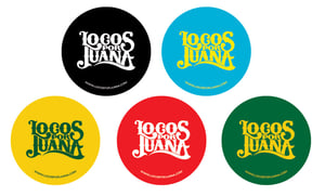 Image of Locos por Juana Logo Sticker (Different Colors)