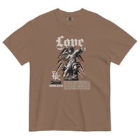 Image 3 of LOVE & HATE Unisex garment-dyed heavyweight t-shirt
