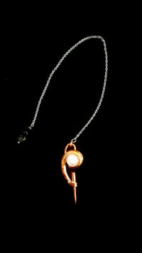 Image 3 of COPPER AND QUARTZ PENDULUM