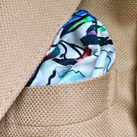 Image 3 of South China Sea Pocket Square
