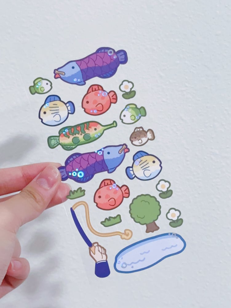 Image of We Be Fishing Deco Sheet