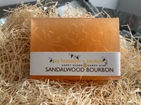 Image 1 of Sandalwood Bourbon Honeybee Glycerin Body Bar